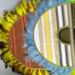 Feathers African Hand Fan